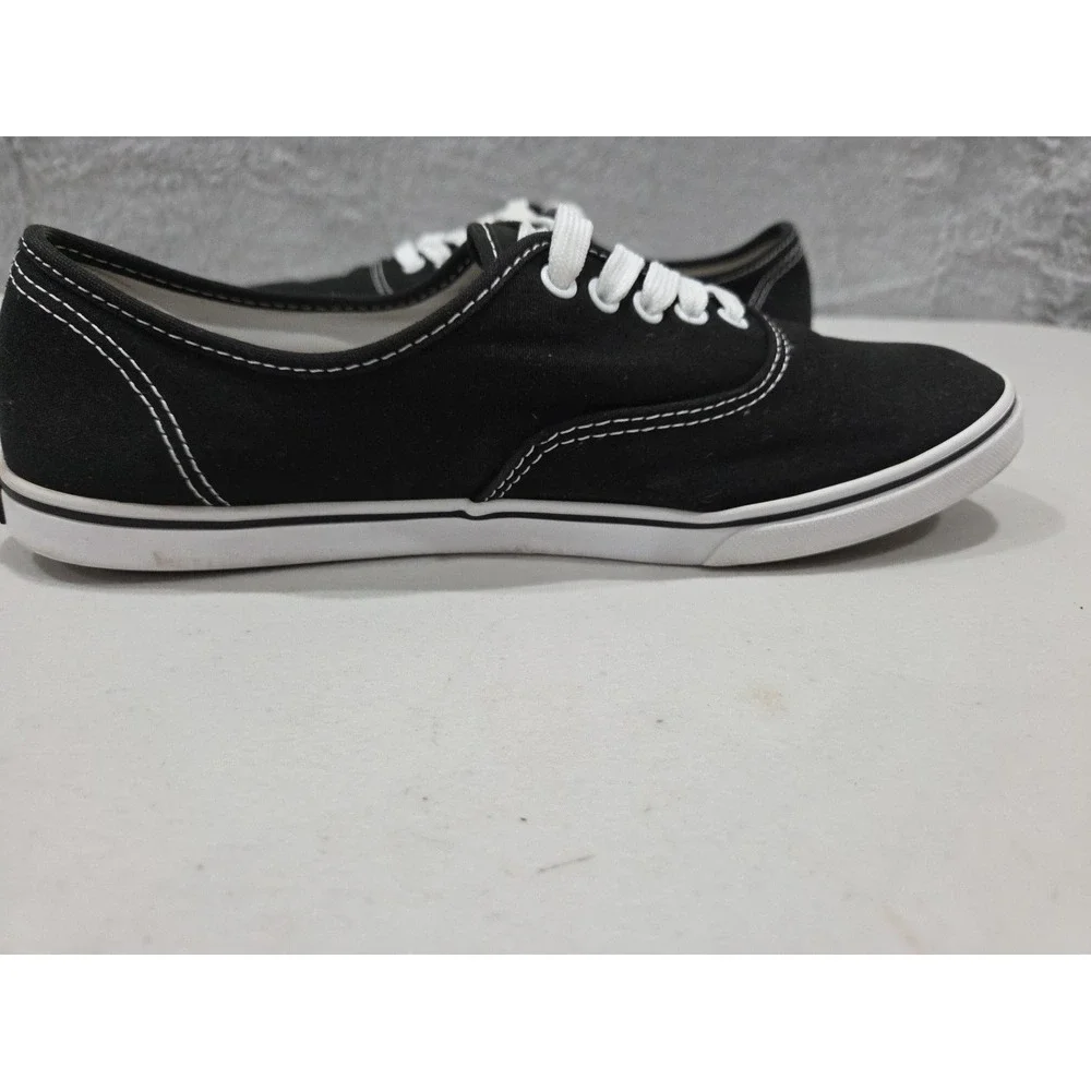 Vans Mens Era 721356 Black Casual Thin Sole Shoes Sneakers Size M 9 W 10.5